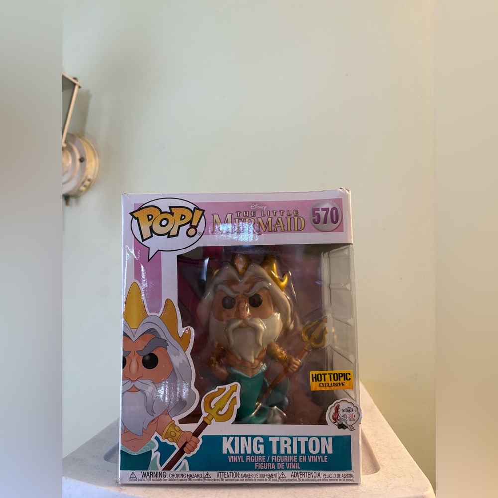 6” King Triton Funko Pop #570